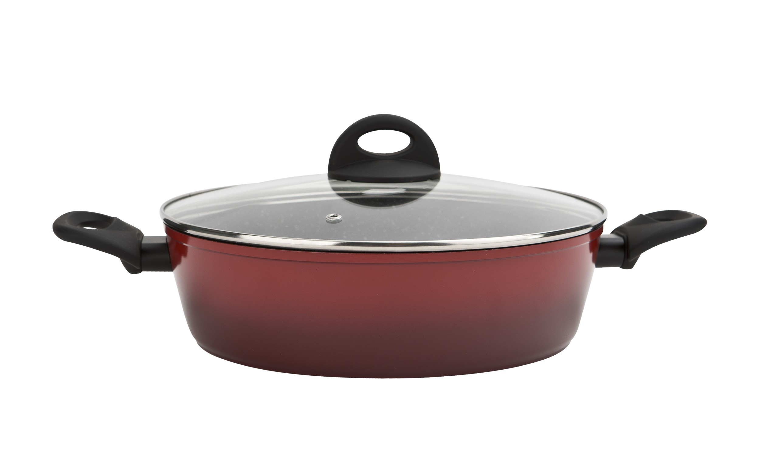 Patelnia głęboka 28 cm Crispy Red Big