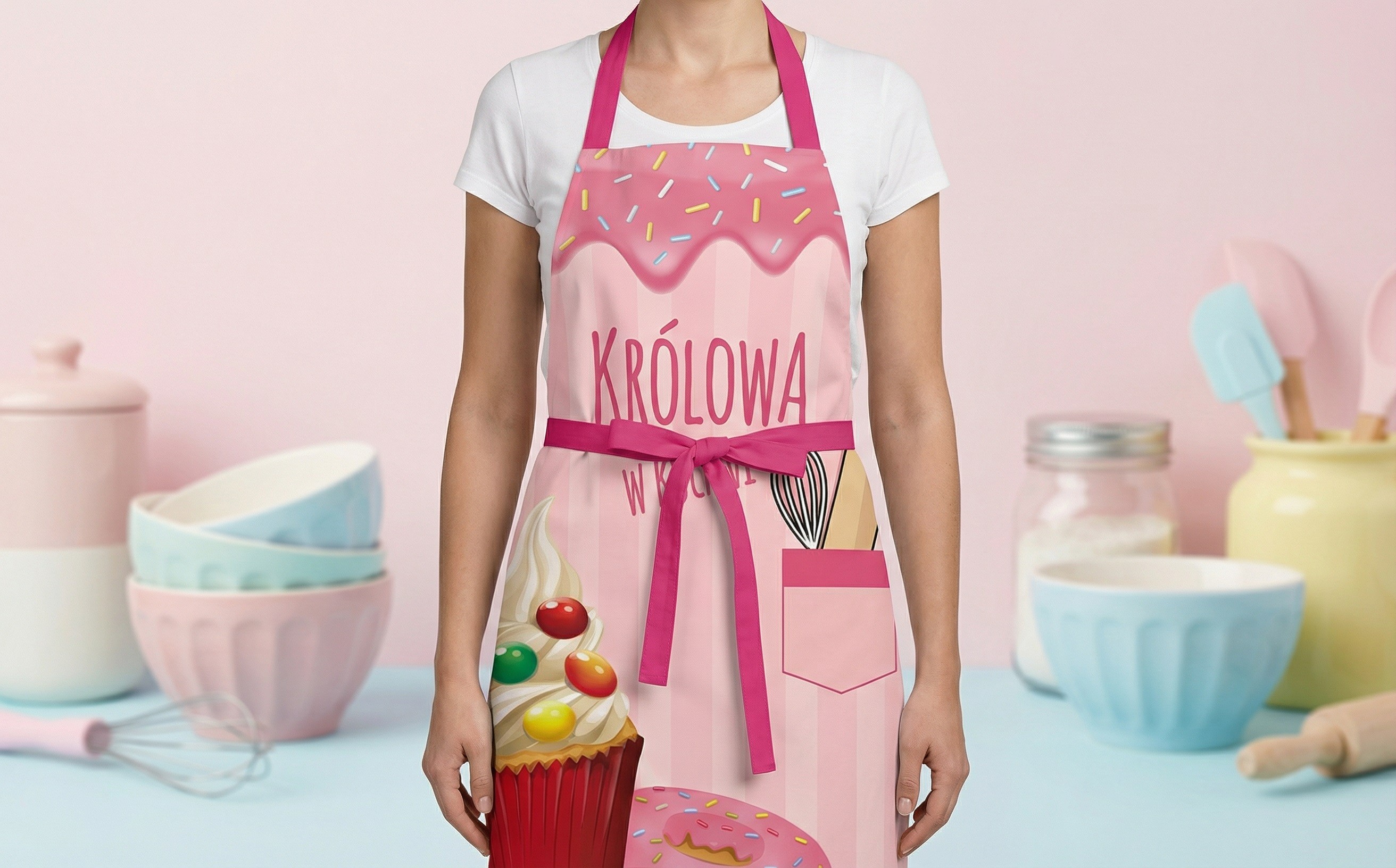 Fartuch kuchenny dziecięcy Królowa w kuchni