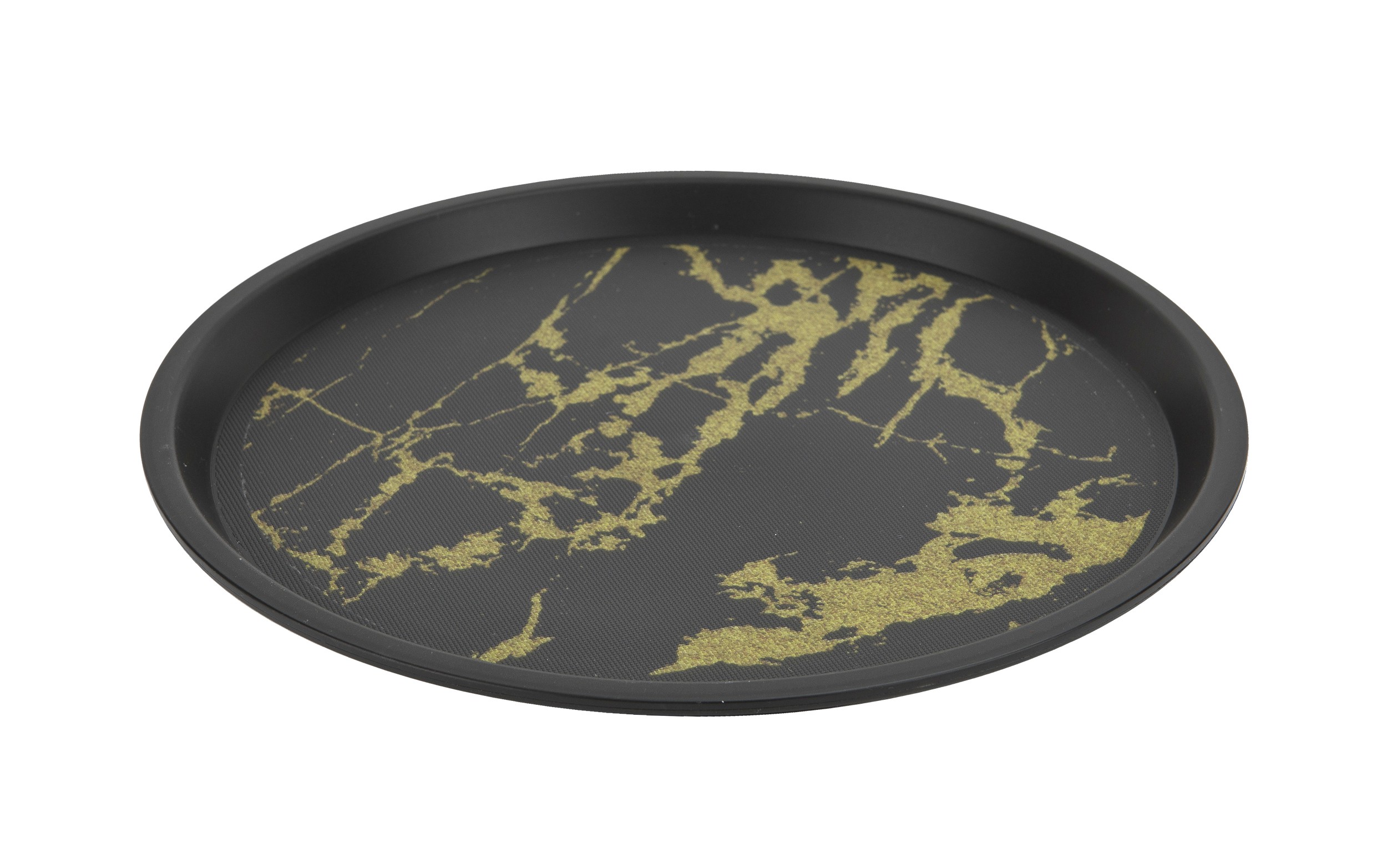 Taca plastikowa antypoślizgowa 36 cm wz. Marmur