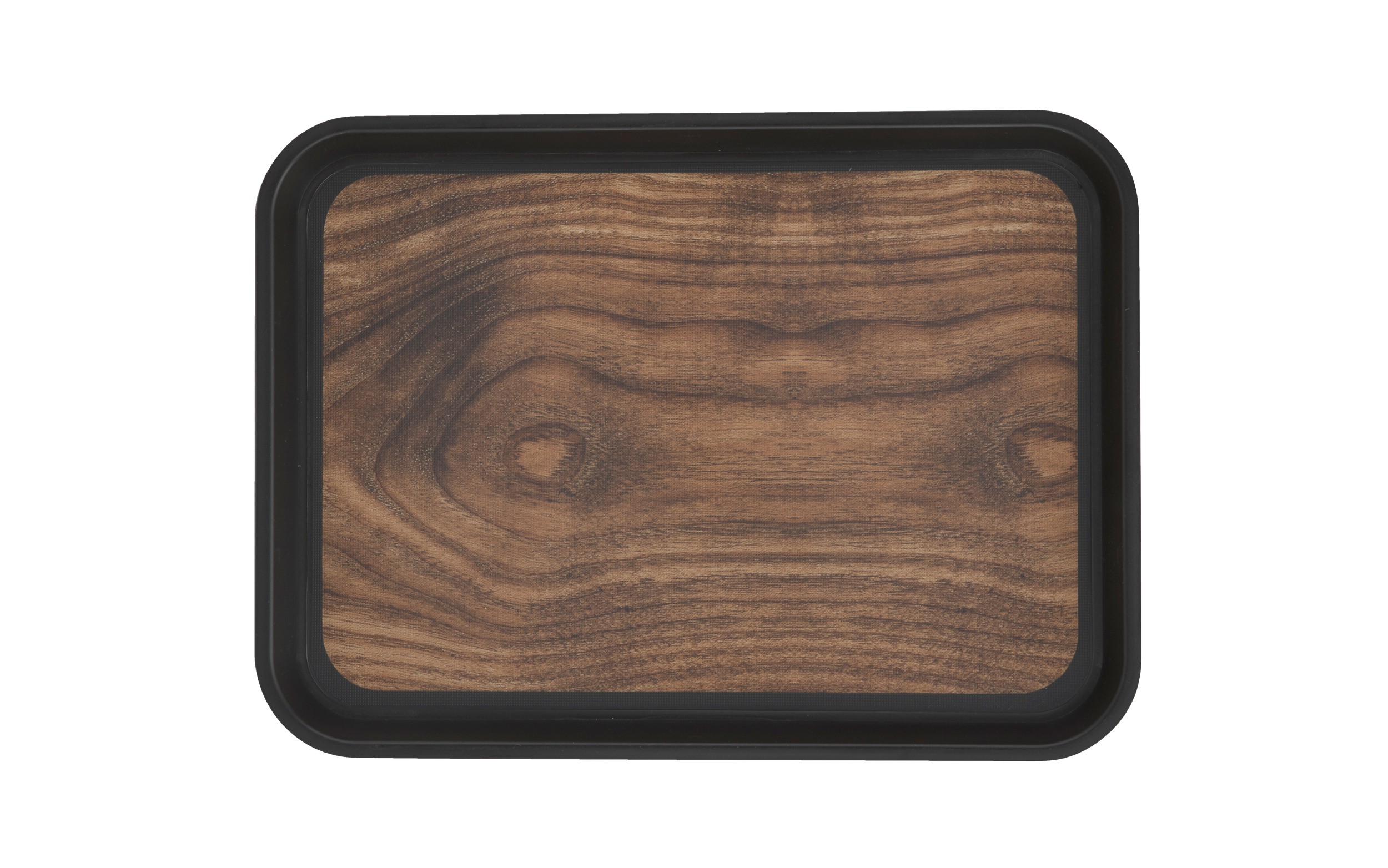 Taca plastikowa antypoślizgowa 41x30 cm wz. Wooden