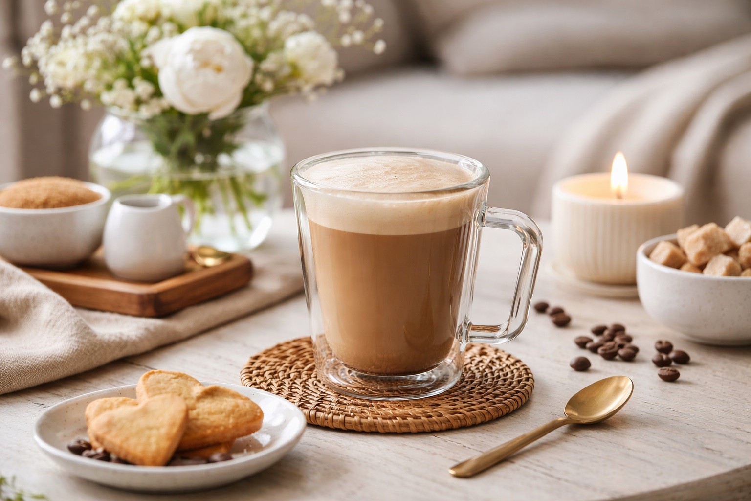 Komplet 2 szklanek termicznych do espresso 80 ml z podwójną ścianką Diva