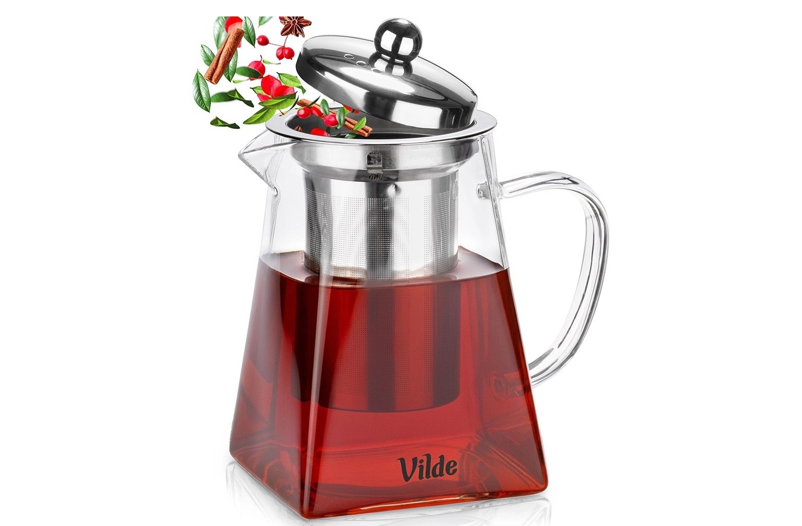 Dzbanek Vilde z zaparzaczem 730 ml idealny do herbat i ziół