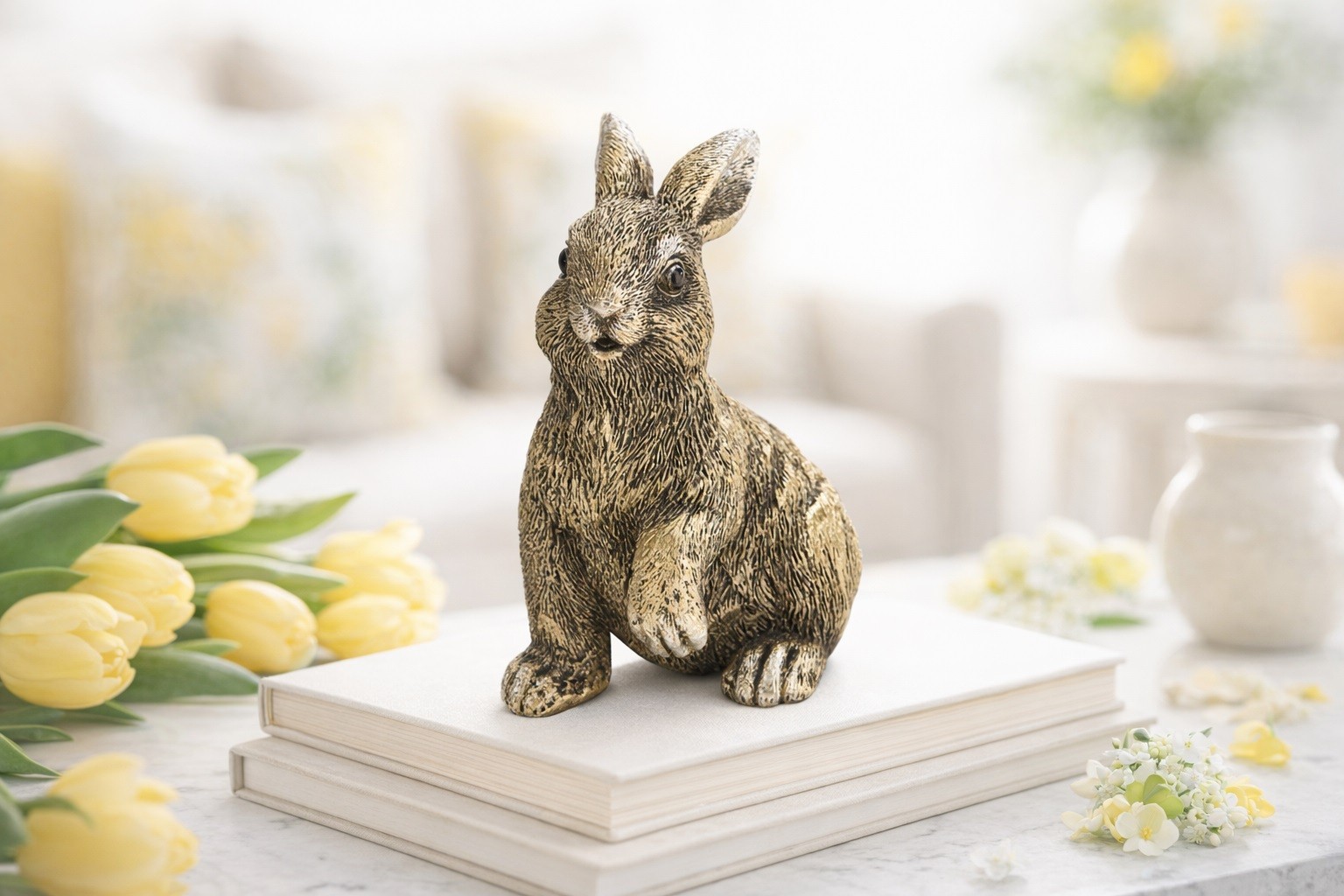 Figurka dekoracyjna Zając 10 cm GJ0048