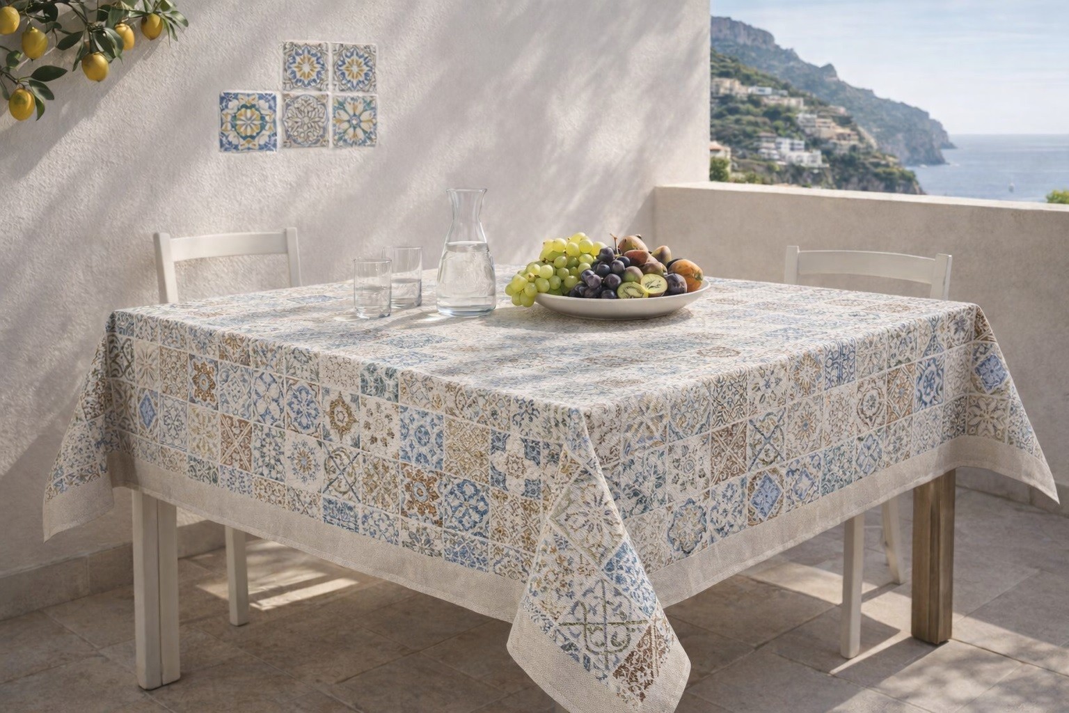 Obrus gobelinowy 137x140 cm Runner 4087MC