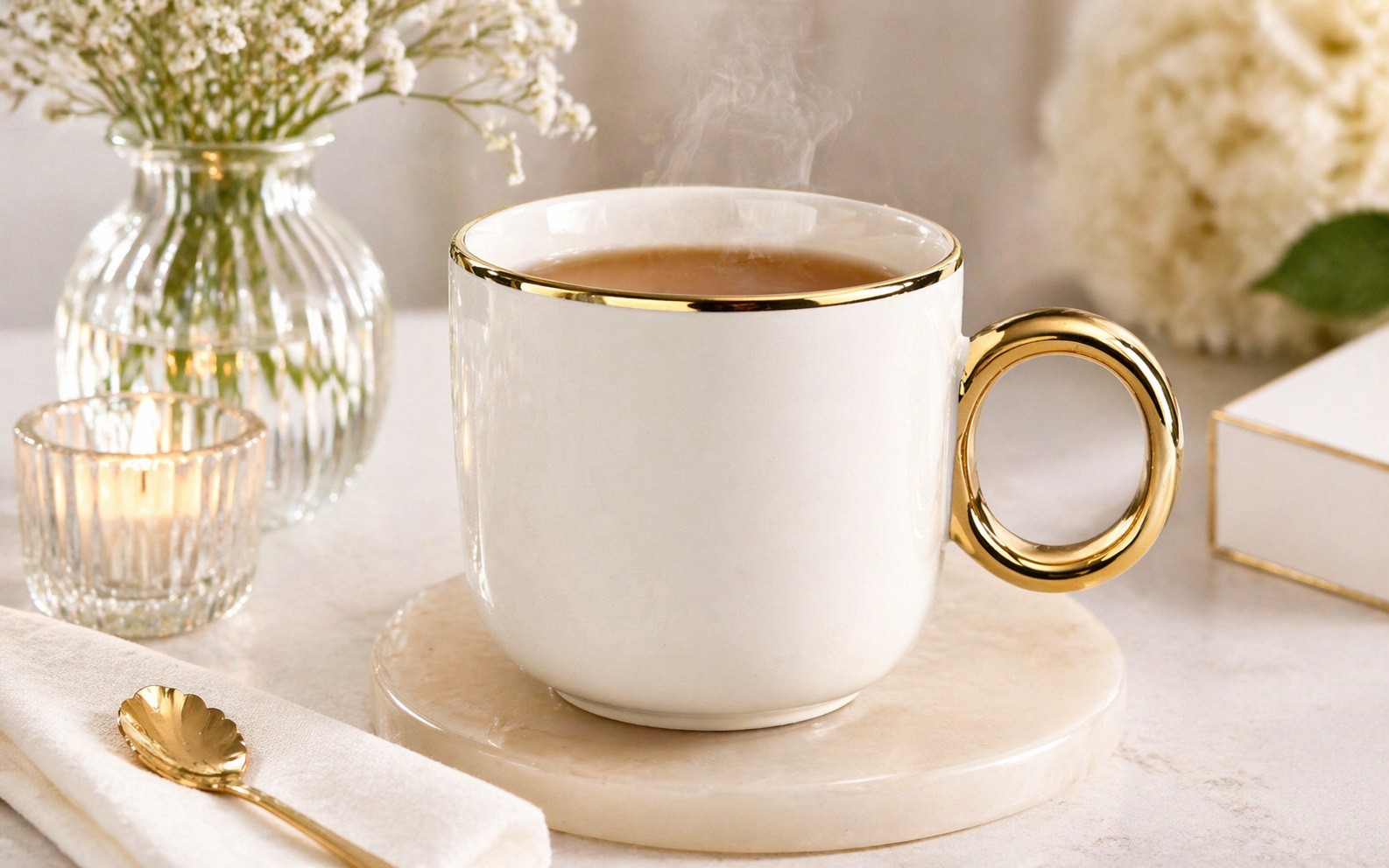 Kubek porcelanowy 380 ml Royal Biały 43630