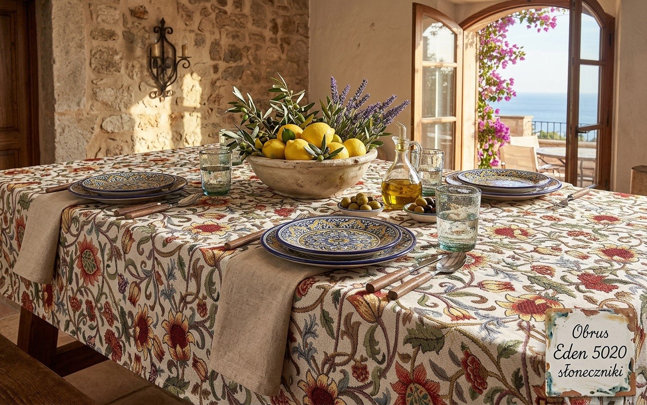 Obrus gobelinowy 135x210 cm Eden 5020 410