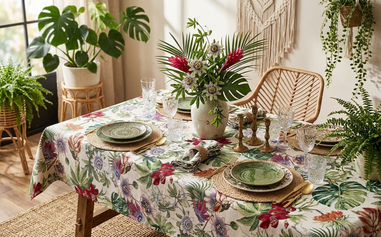 Obrus gobelinowy 135x210 cm Eden 5013 410