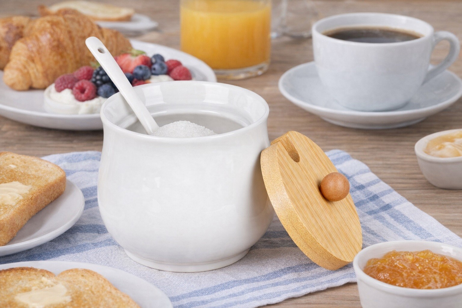 Cukiernica ceramiczna 250 ml z pokrywką Vilde