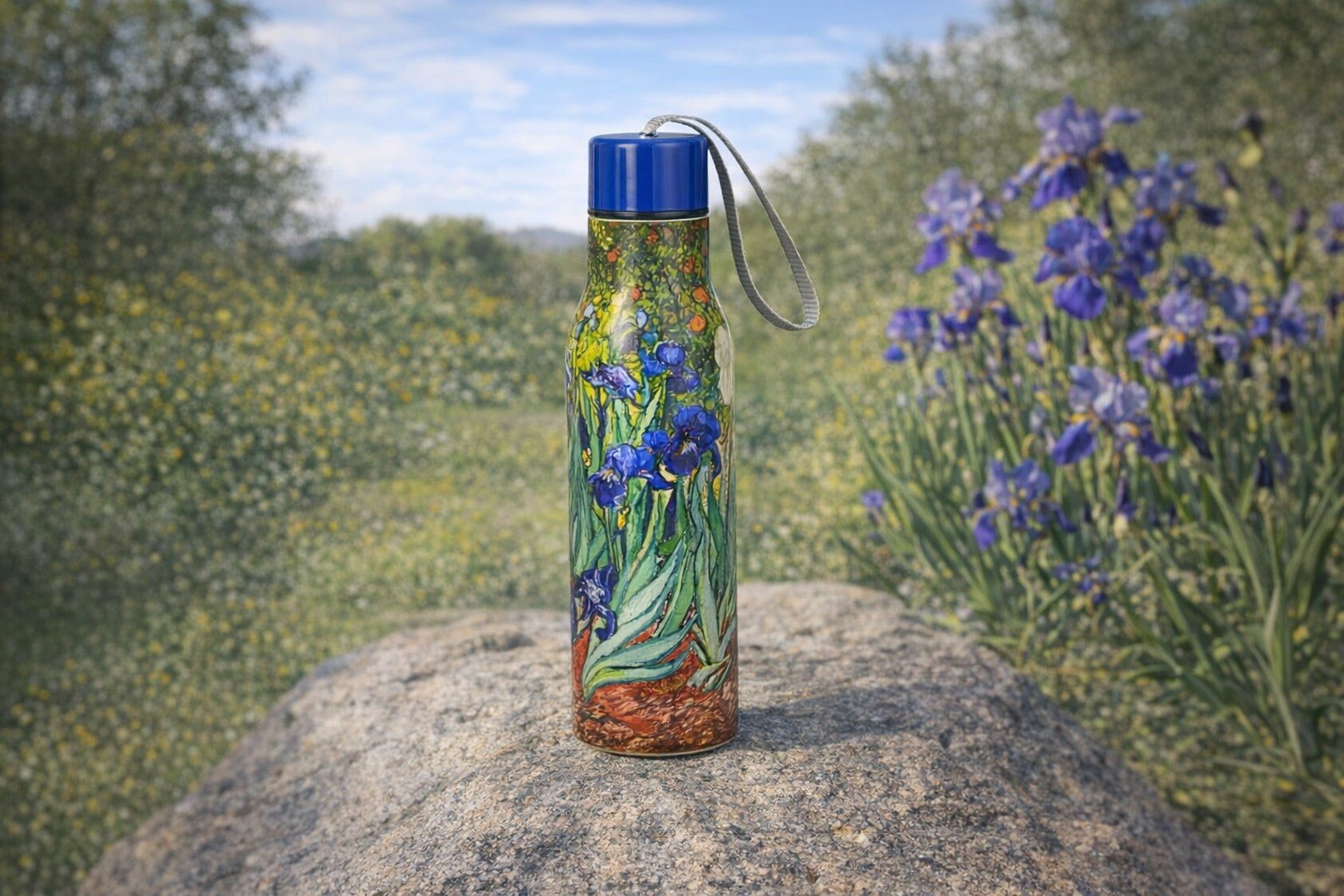 Butelka termiczna 500 ml IRISES inspired by Vincent van Gogh