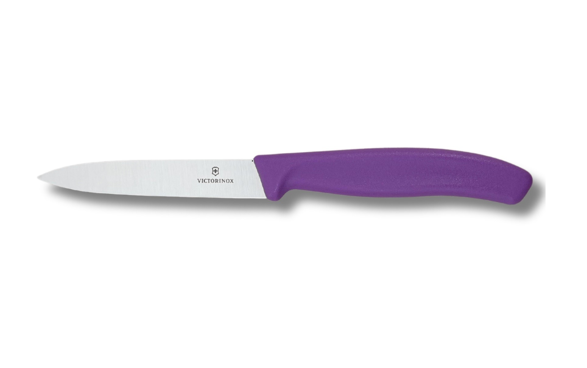 Nóż do warzyw i owoców 10 cm Swiss Classic Fioletowy gładkie ostrze