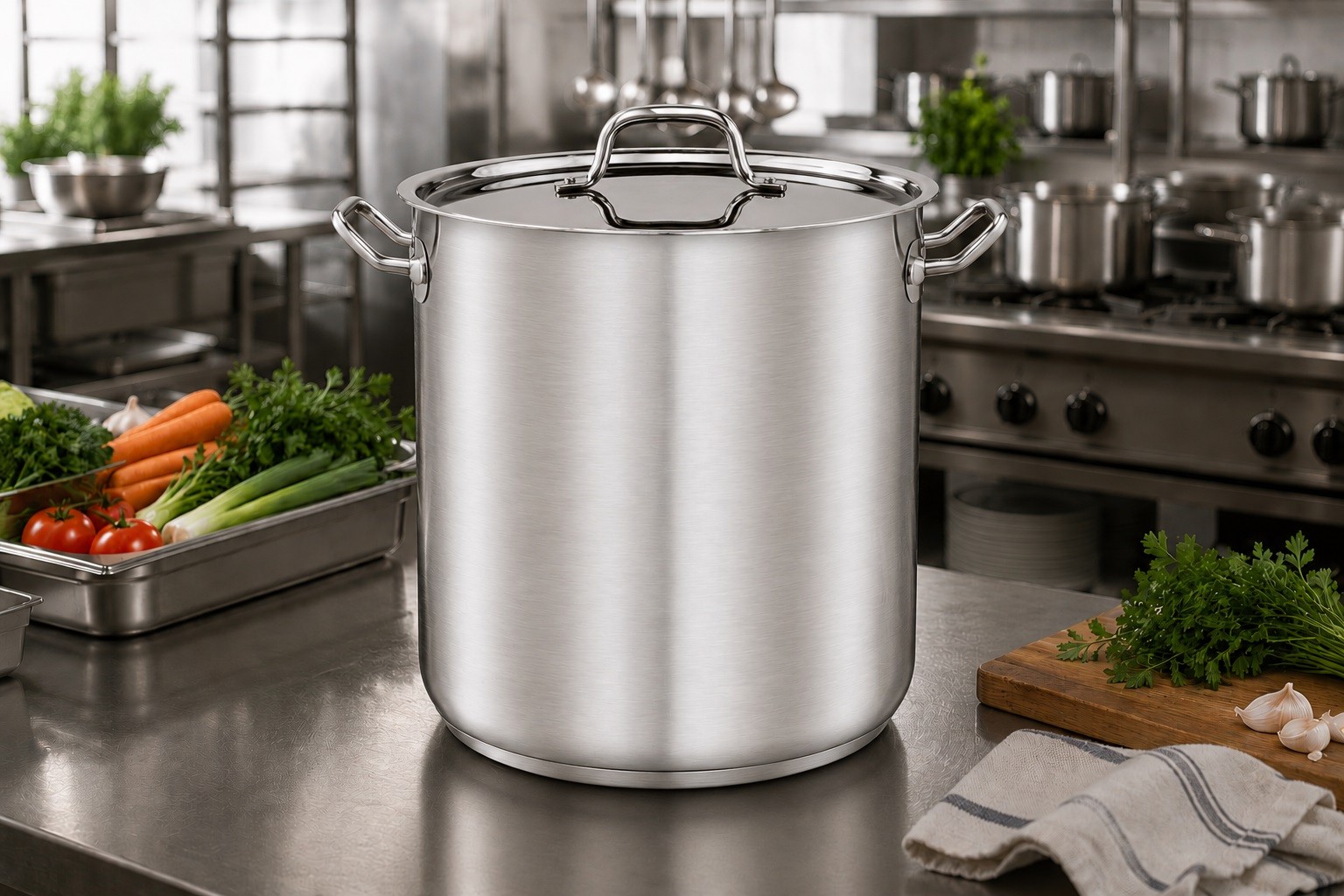 Garnek nierdzewny 20,5 L Gastro Supreme 30 cm