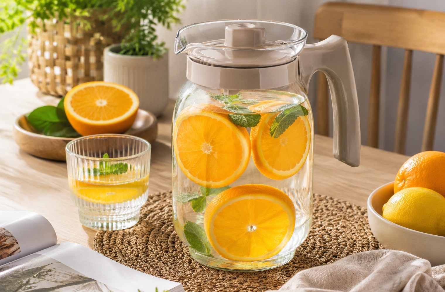 Dzbanek szklany 1,6 L Tiva