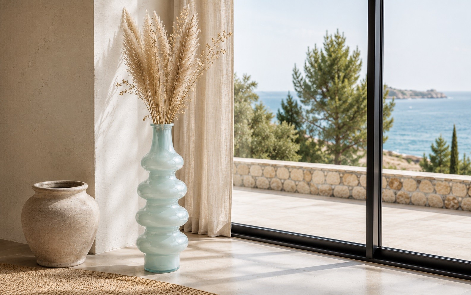 Wazon szklany 40 cm Aura 4906/F1502 San Miguel