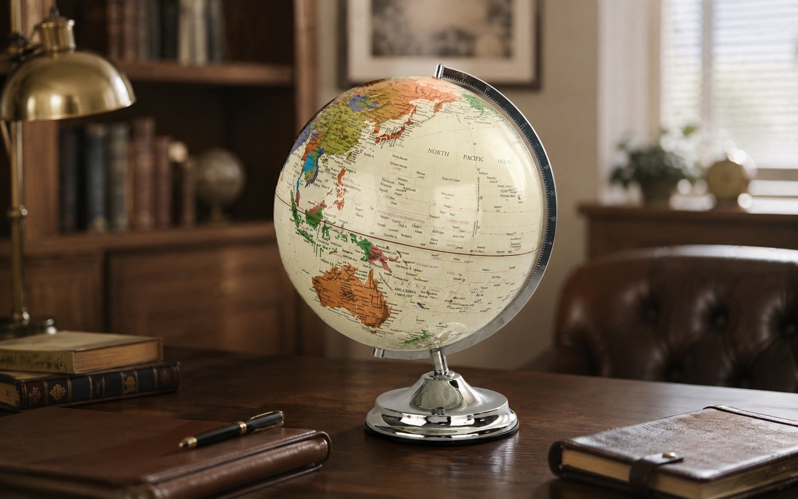 Globus Ziemi kolorowy 32 cm Ewax 33856