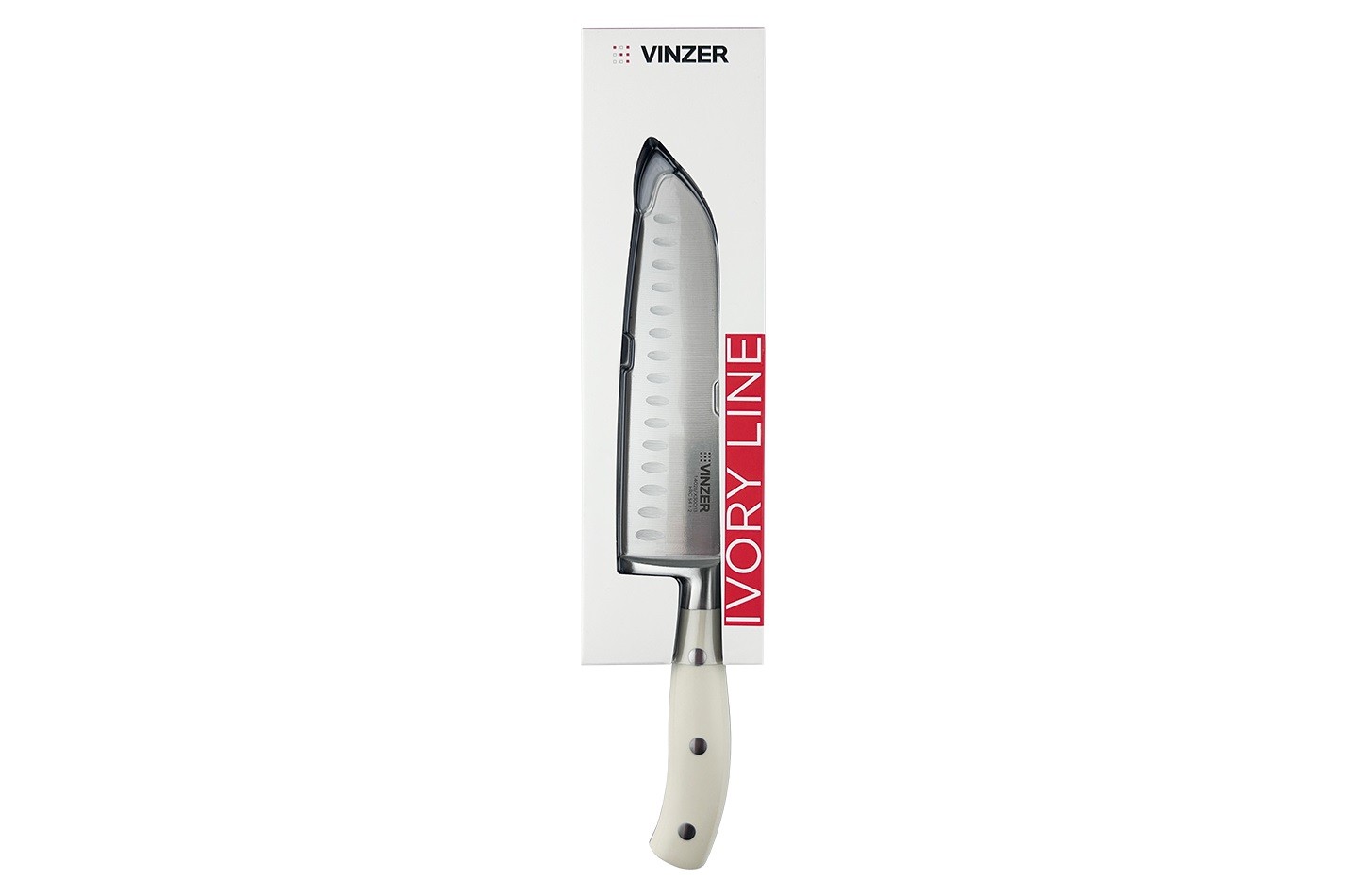 Nóż Santoku Ivory line 17,7 cm (50276)
