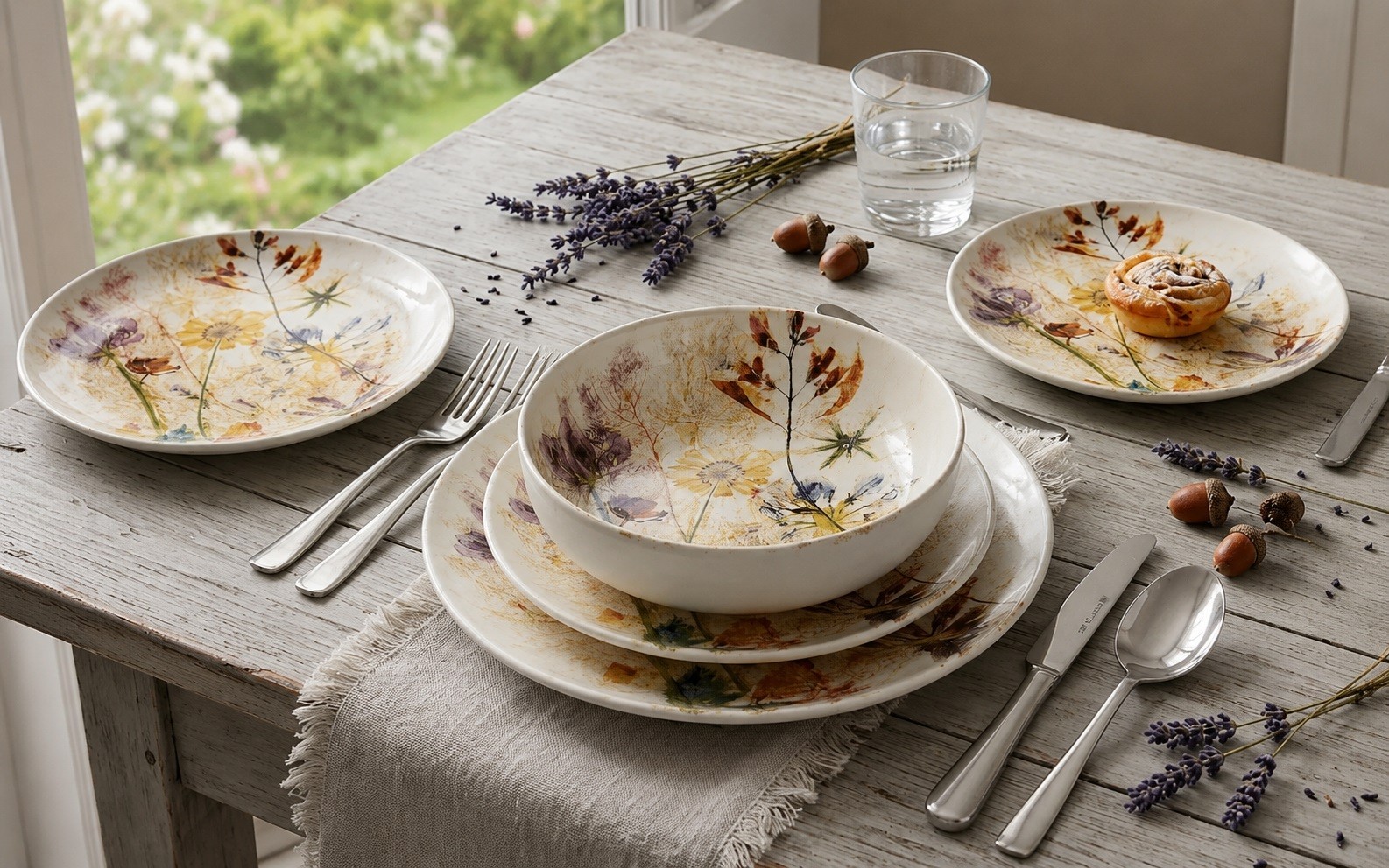 Talerz ceramiczny głęboki 18 cm Herba