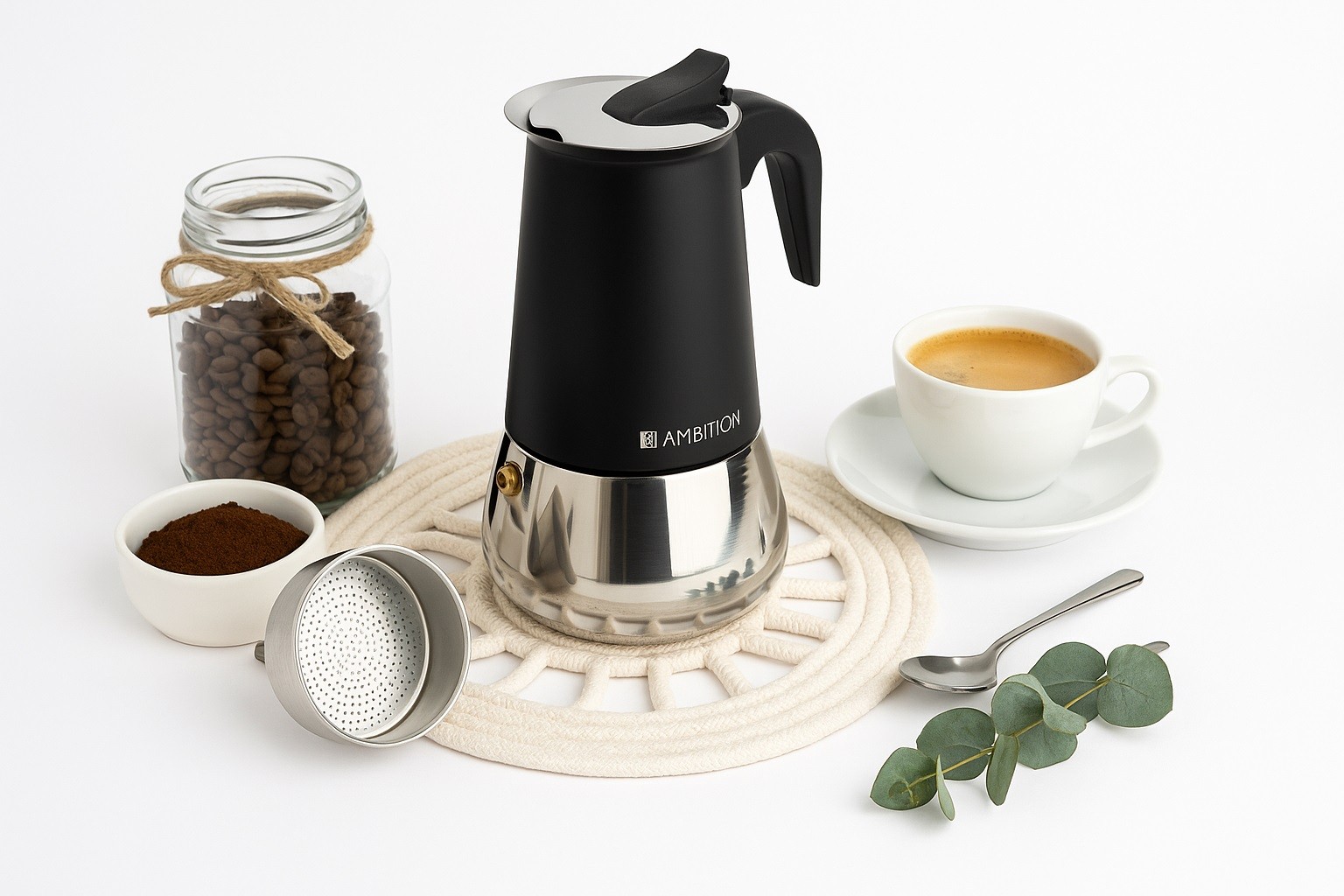 Kawiarka cisnieniowa 300 ml Spark Ambition