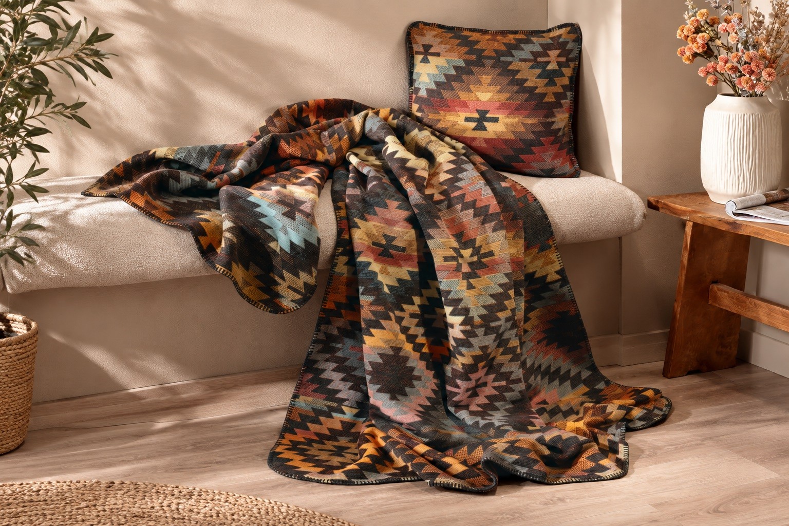 Koc Nomad Glow 150 x 200 cm Biederlack 828699