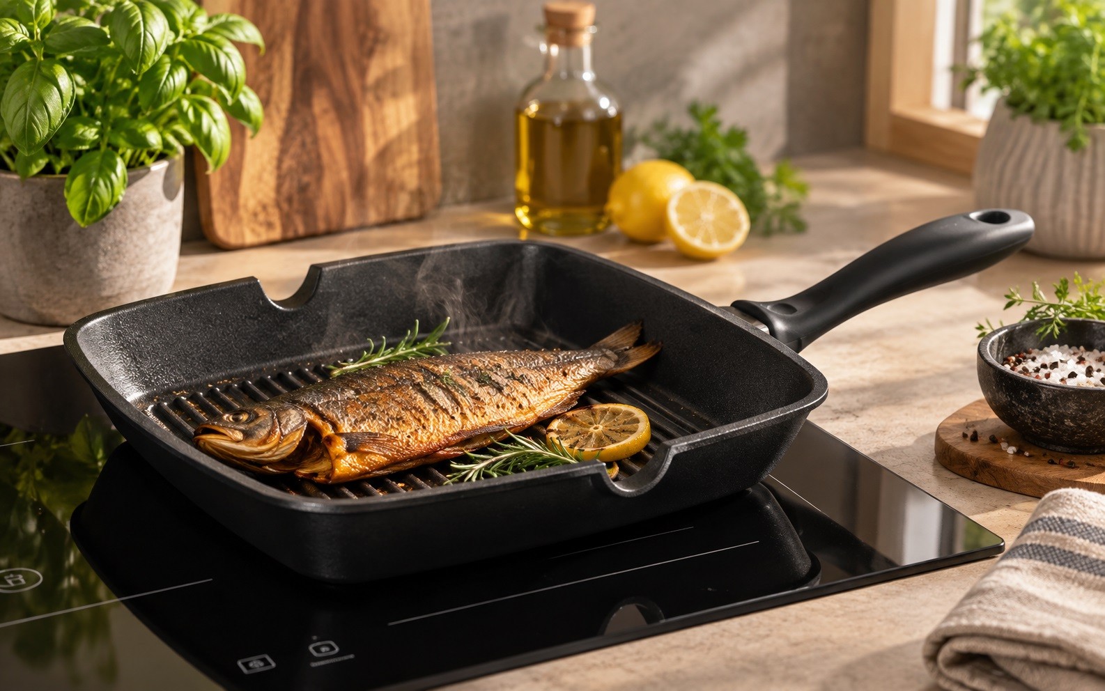 Patelnia grillowa 24 cm Royal