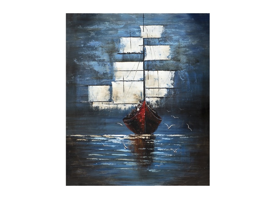 Obraz na płótnie 100x120 cm Okręt