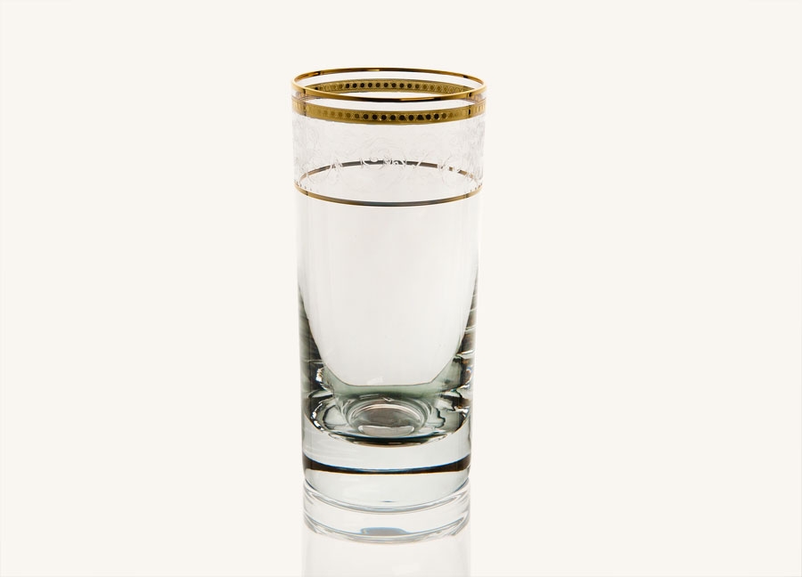 Zestaw 6 Szklanek do piwa 360 ml Dolce Vita Gold