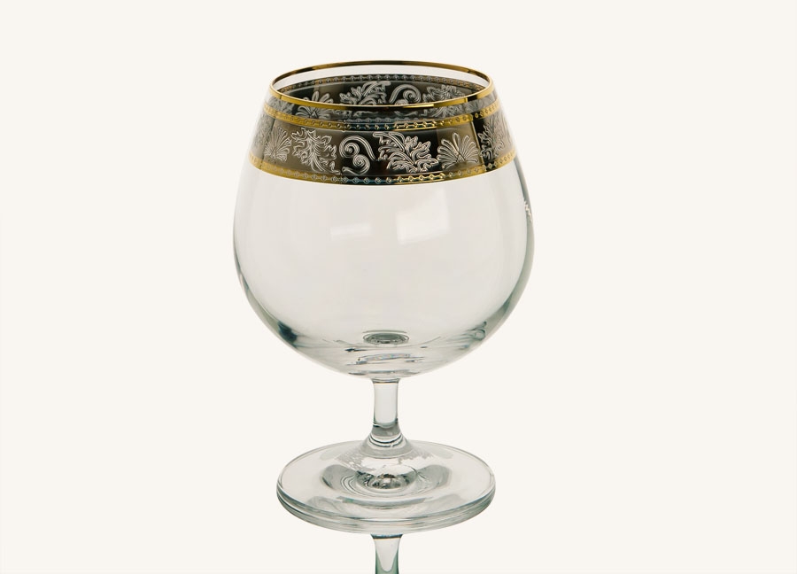 Zestaw 6 Kieliszków do koniaku 300 ml White Lady