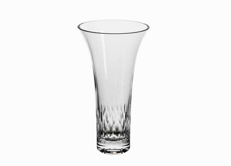 Wazon szklany zdobiony 30 cm