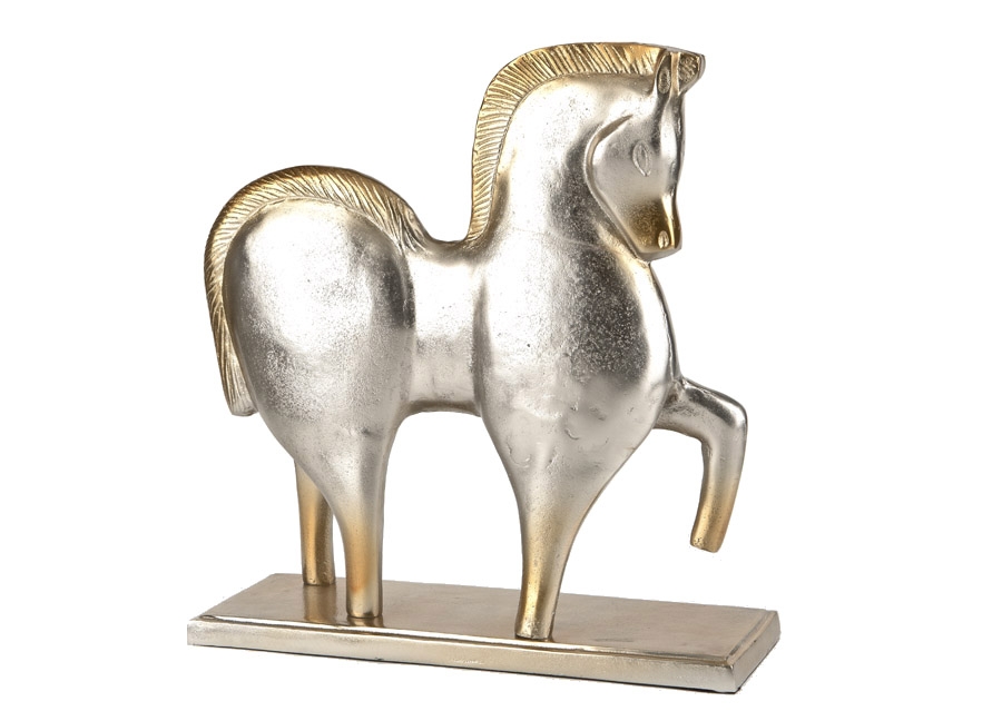 Rzeźba aluminiowa Koń