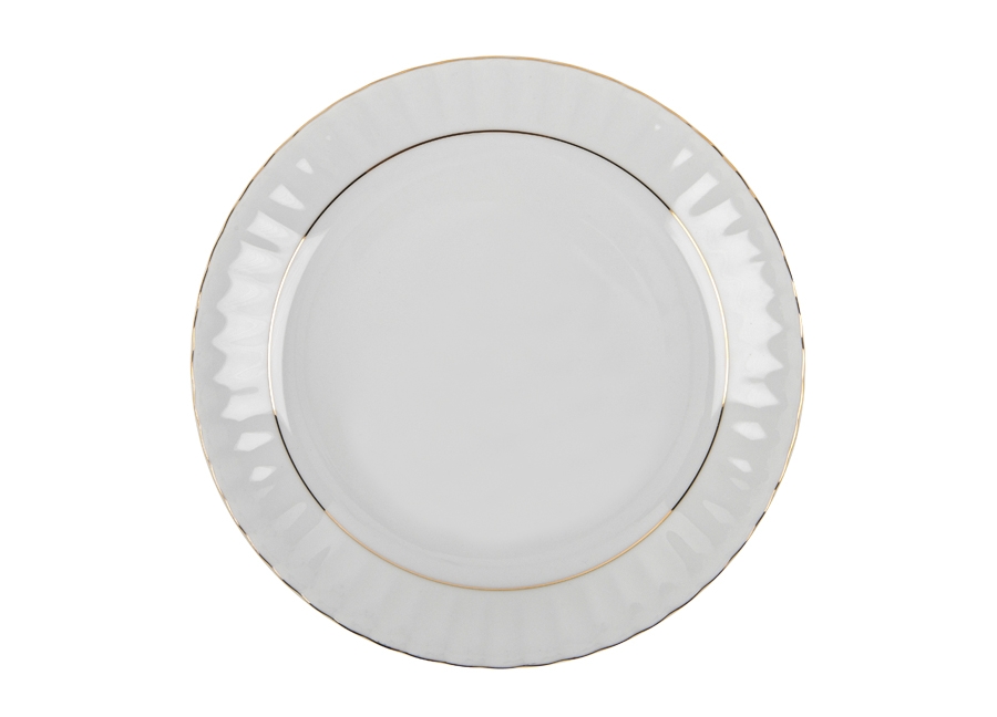 Talerz płytki 24cm Iwona B014 Złota Linia