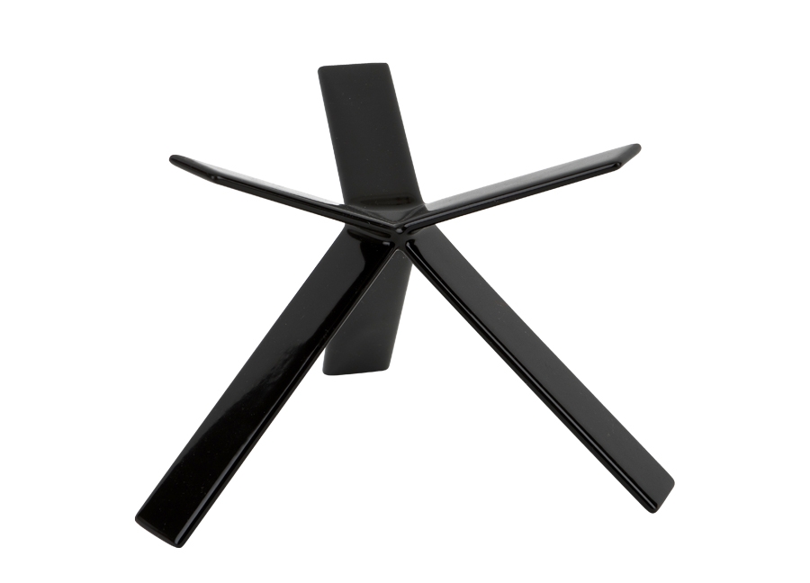 Stojak bufetowy czarny 8 cm Star