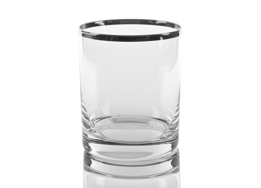 Zestaw 6 Szklanek do whisky 300 ml Platinium Line