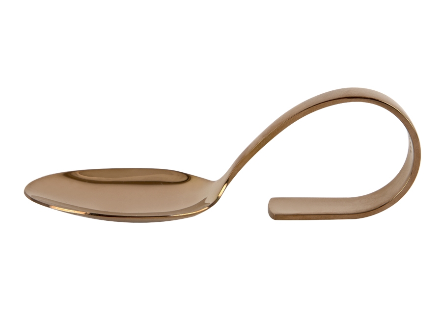 Łyżka bankietowa 12 cm miedziana APS 692