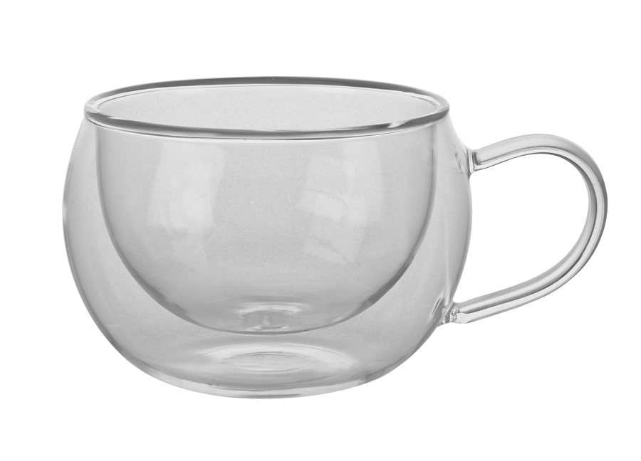 Komplet 2 szklanek termicznych 300 ml z podwójną ścianką Mia
