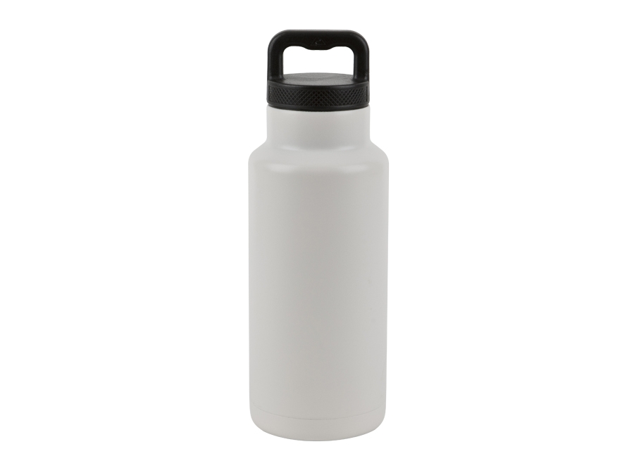 Termos 1,1L metalowy biały