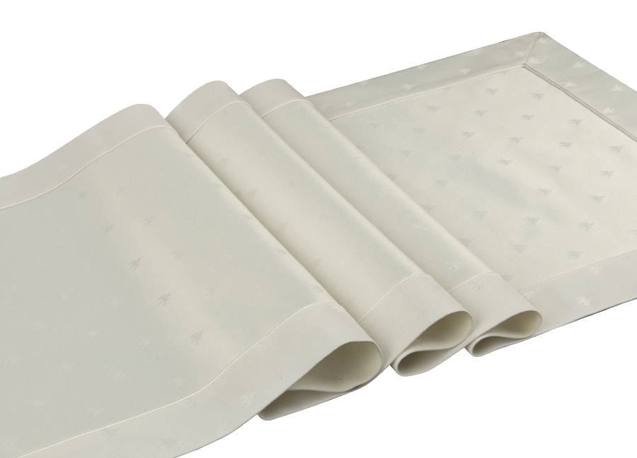 Bieżnik na stół 50x150cm Tristan 099 White
