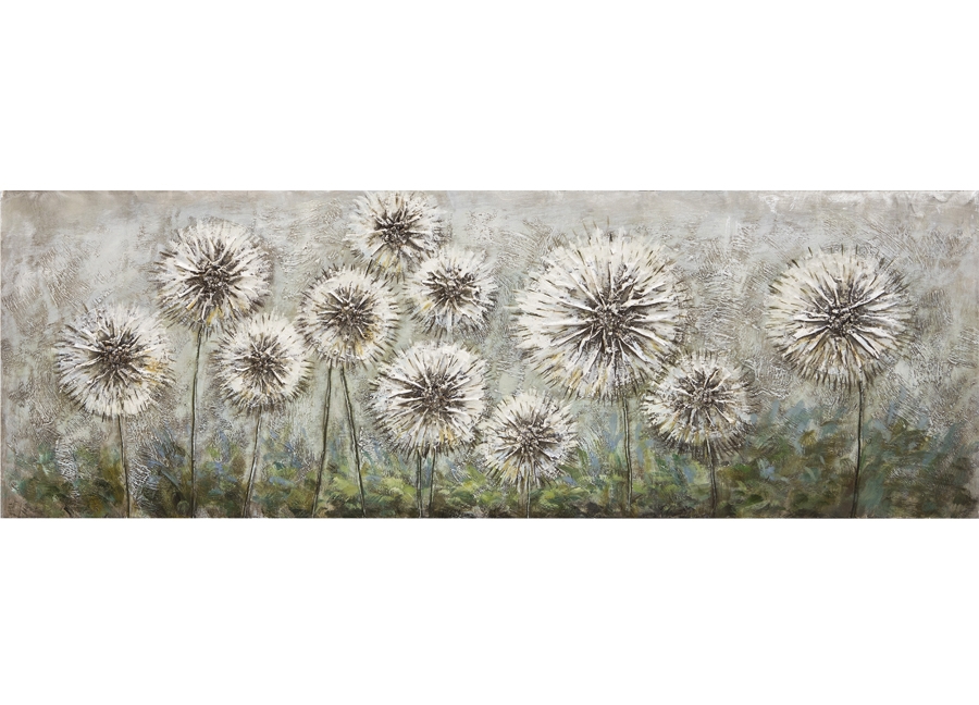 Obraz na płótnie 50x150cm Dmuchawce
