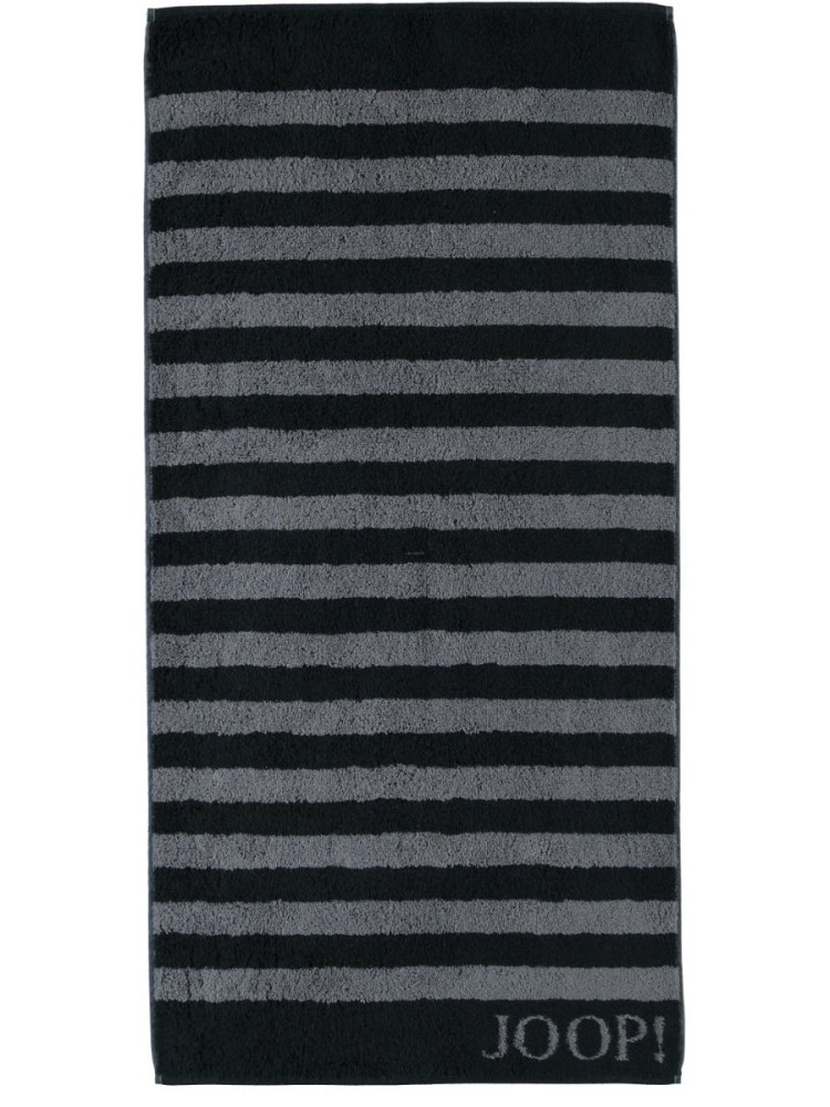 Ręcznik 80/150 cm czarny Stripes 1610-90