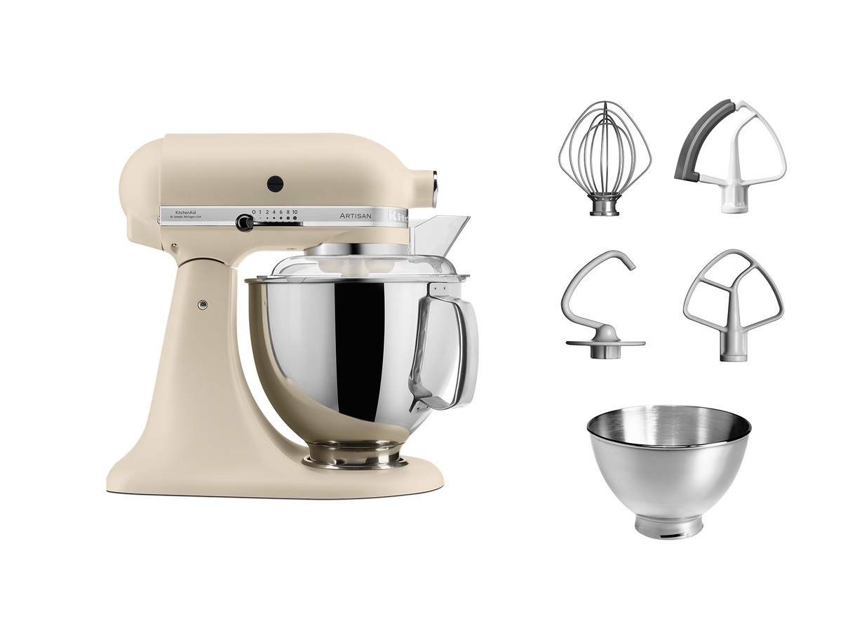 Mikser KitchenAid ARTISAN śmietankowy 4,8l 300W