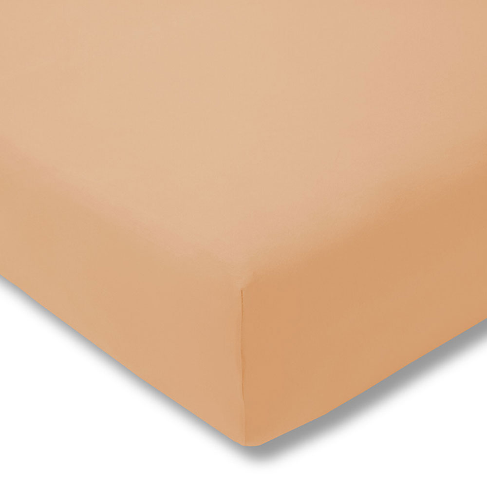 Prześcieradło z gumką jersey 120x200 cm SAND feinjersey
