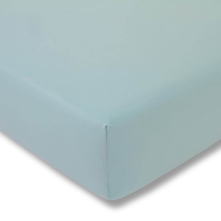 Prześcieradło z gumką jersey 120x200 cm AZUR feinjersey
