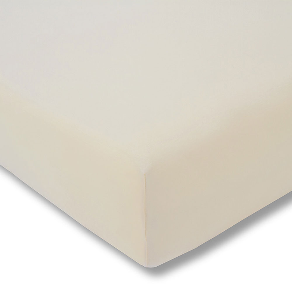 Prześcieradło z gumką zwirn-jersey 200x200 cm LEINEN jersey