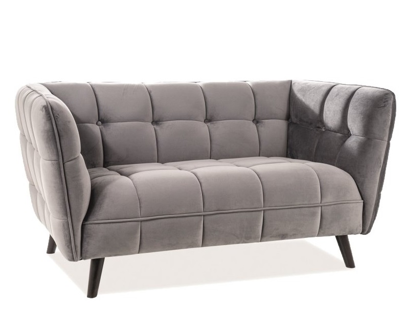 Sofa Castello 2 osobowa szara