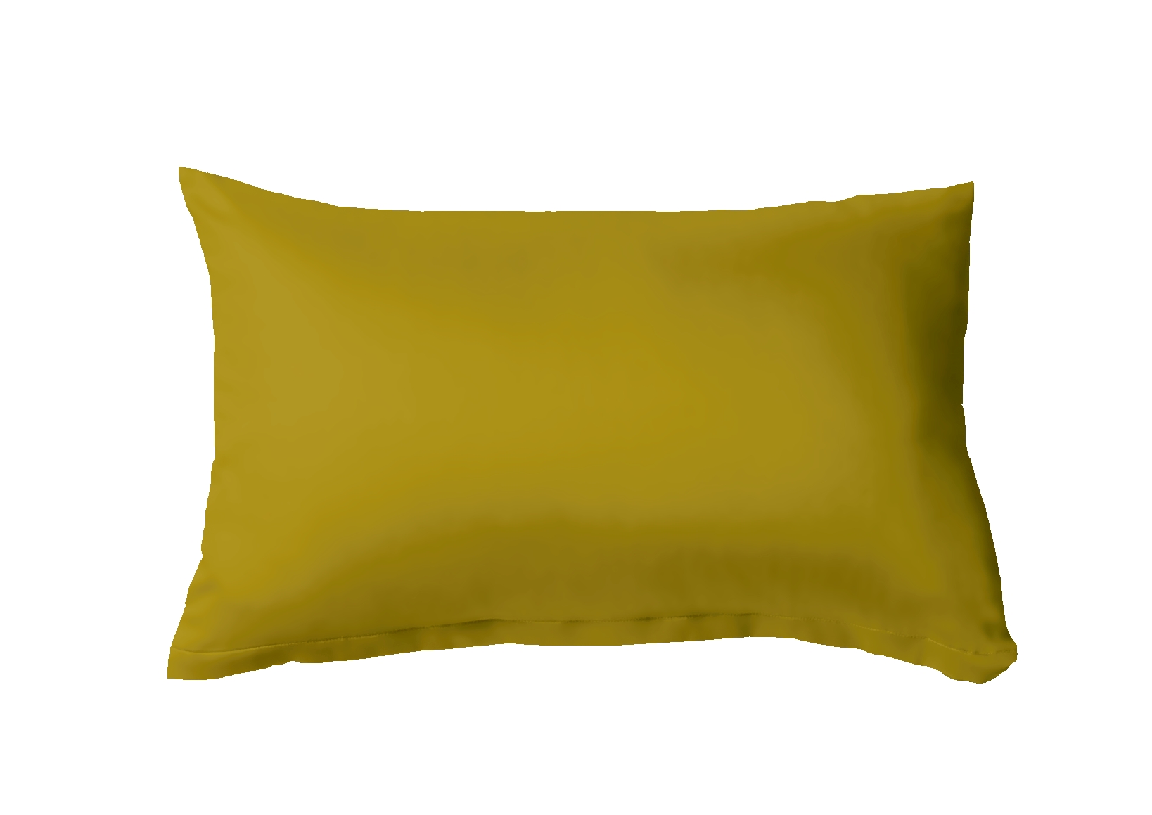 Poszewka satynowa 50x70 cm Colours musztardowa